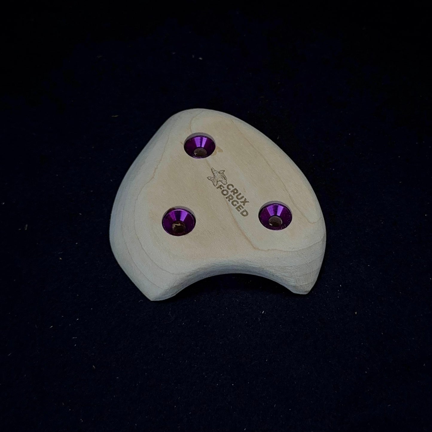 20mm 20° incut Thumbcatch Crimp - Wood Climbing Hold