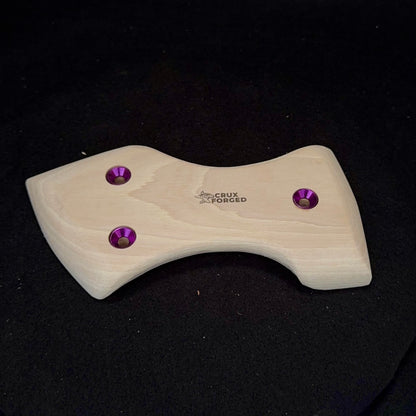 Thin "Wutang" Pinch - Wood Climbing Hold