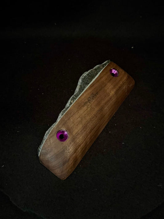 25mm, 15° Incut Crimp - Granite Woodie C053