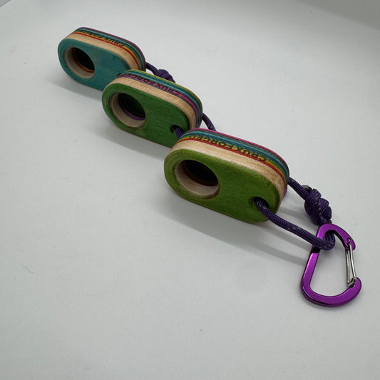 Rainbow Mono Trainer and Keychain
