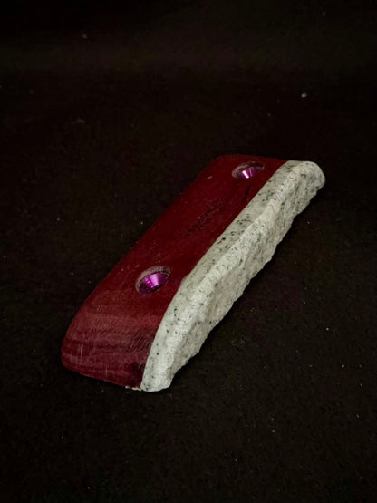 23mm, 20° Incut Crimp - Granite Woodie C049