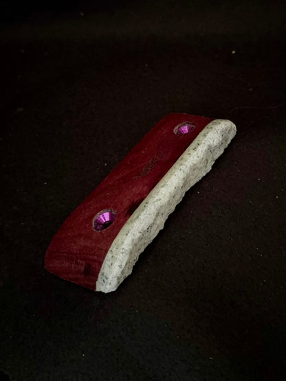 23mm, 27° Incut Crimp - Granite Woodie C048