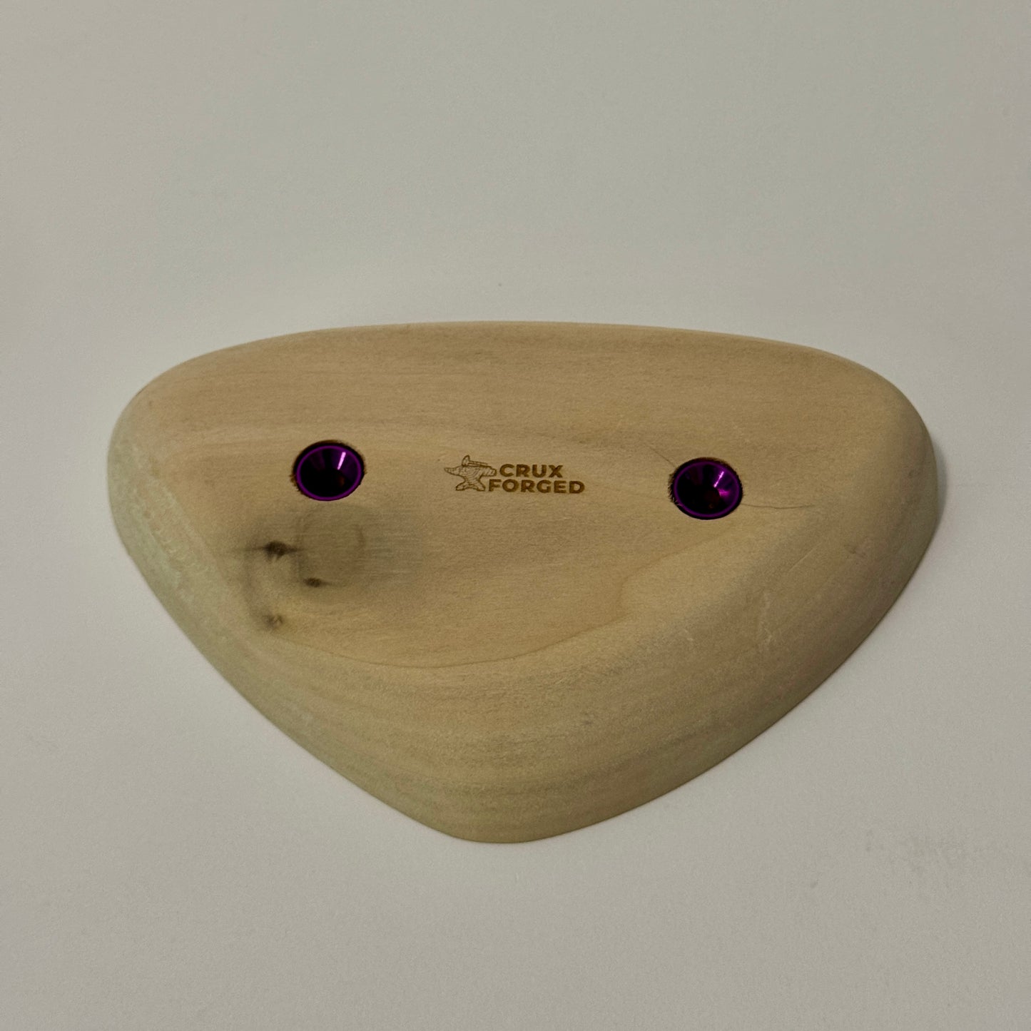 19mm 45° Incut Poplar Crimp - Wood Climbing Holds