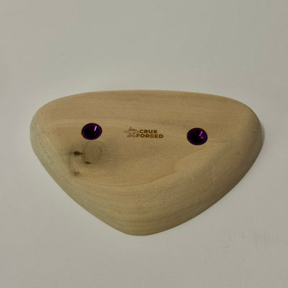 19mm 45° Incut Poplar Crimp - Wood Climbing Holds