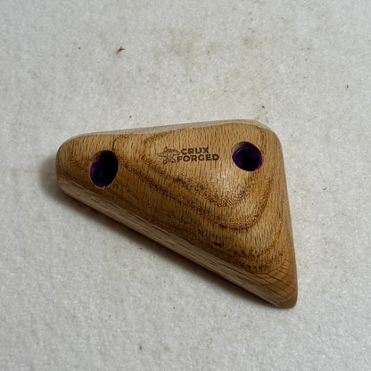 50mm Triangle Red Oak Sloper - Wood Climbing Hold