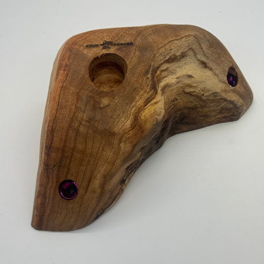 75mm Live Edge Sloper/Pinch - Wood Climbing Hold