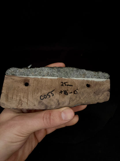 25mm, +18°-0° Slimper- Granite Woodie C055