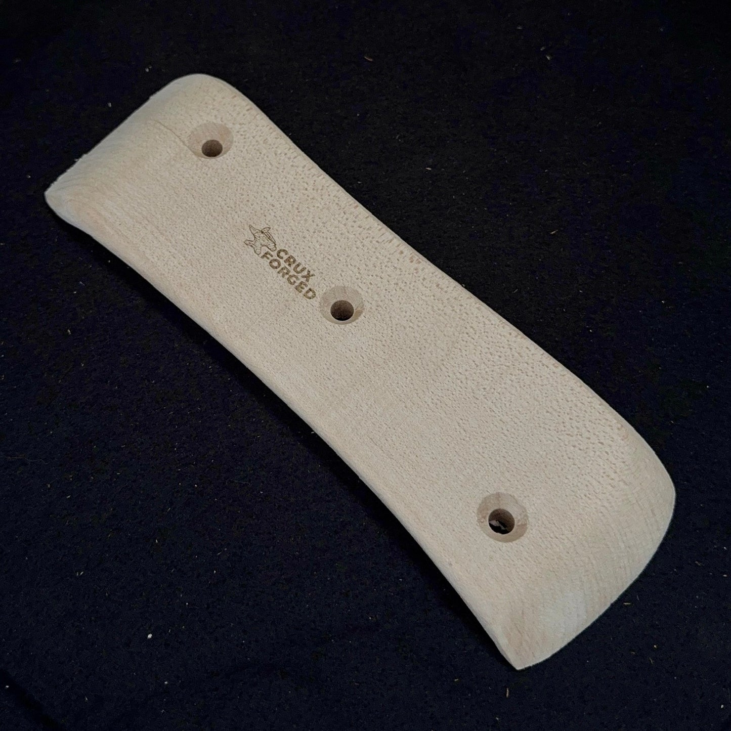 10mm 40° incut Micro Pinch - Wood Climbing Hold