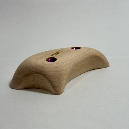 35mm 20° Incut Bear Claw Crimp - Wood Climbing Hold