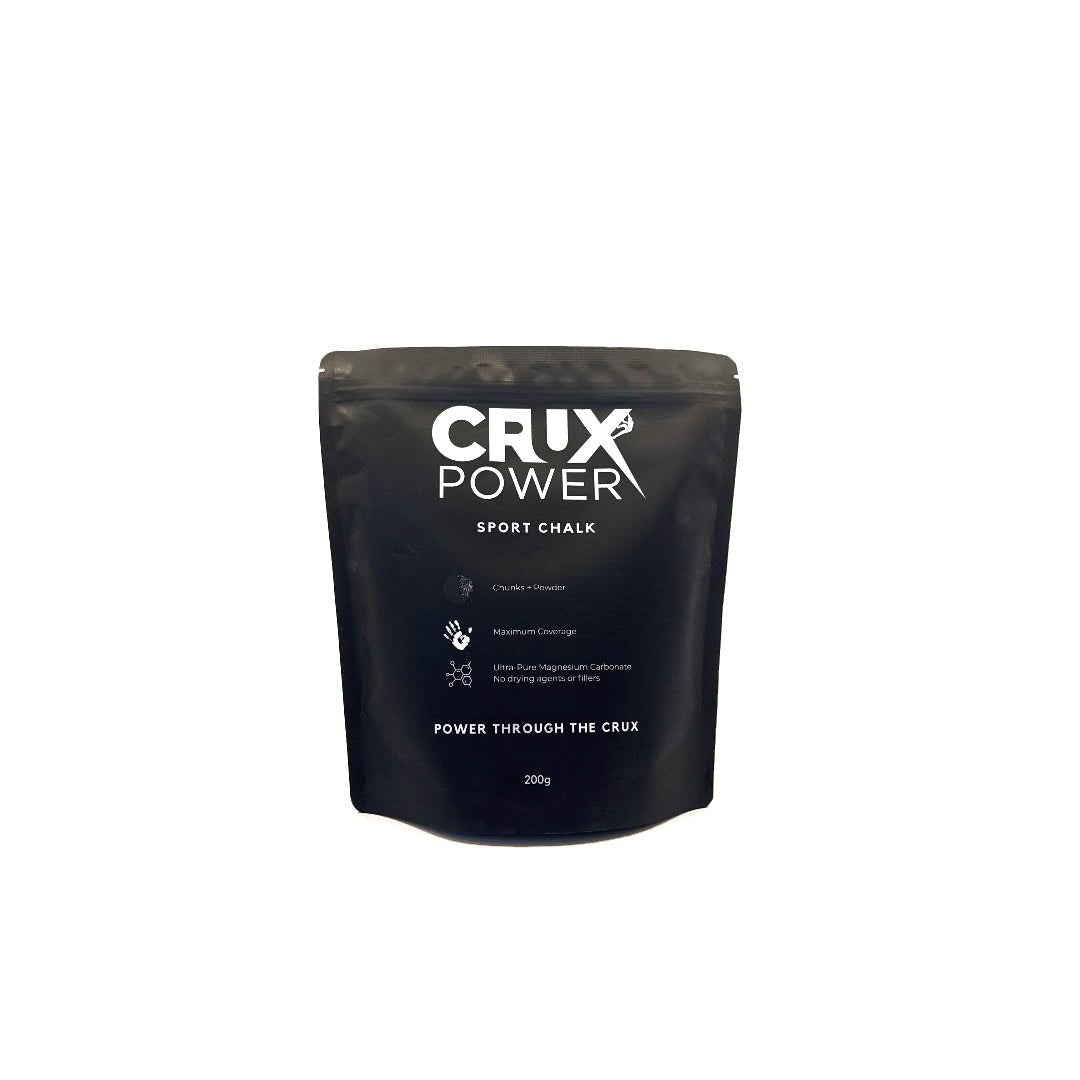 Crux Power Sport Chalk - Chunks + Powder 200g