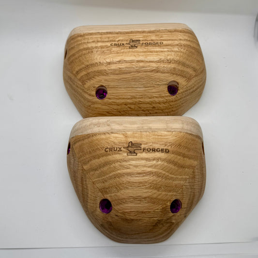 Finger Tip Flat Slopers - Wood Climbing Holds