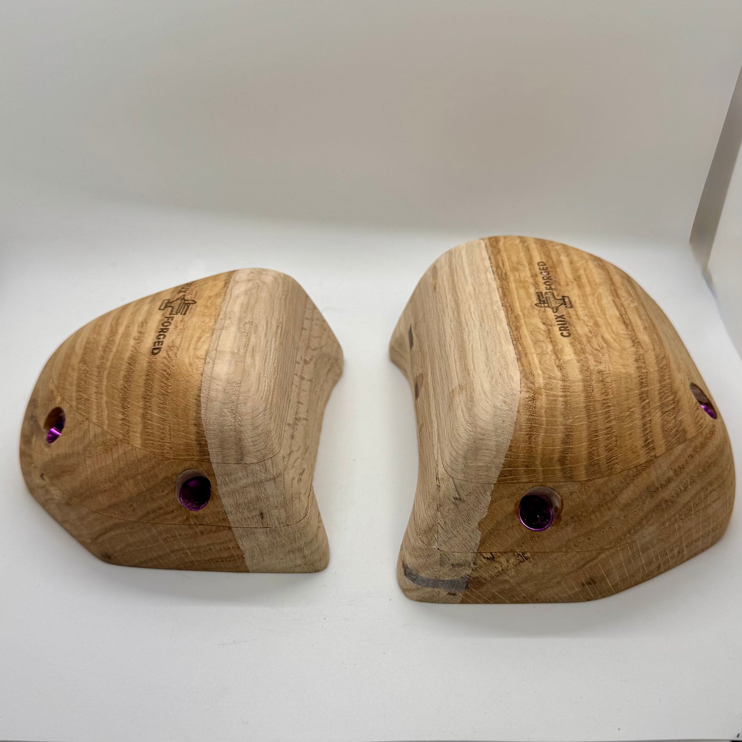 Finger Tip Flat Slopers - Wood Climbing Holds