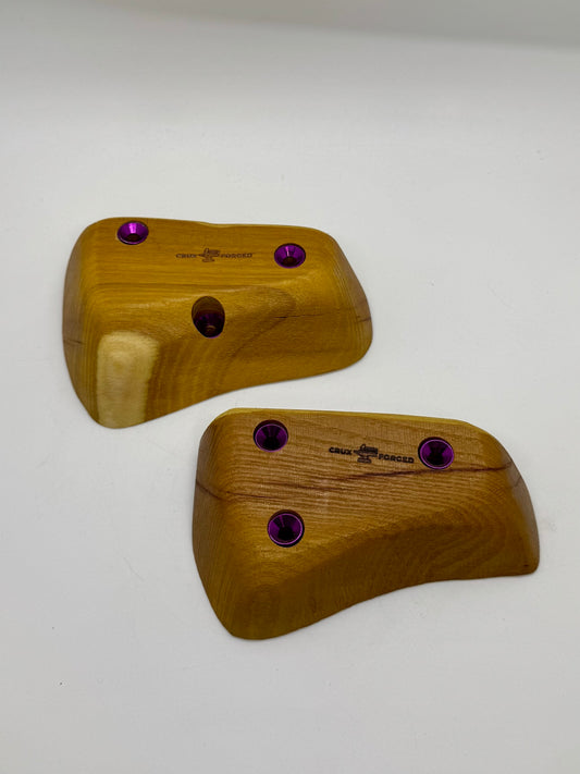 Osage Orange Hatchet Crimp  - Wood Climbing Hold