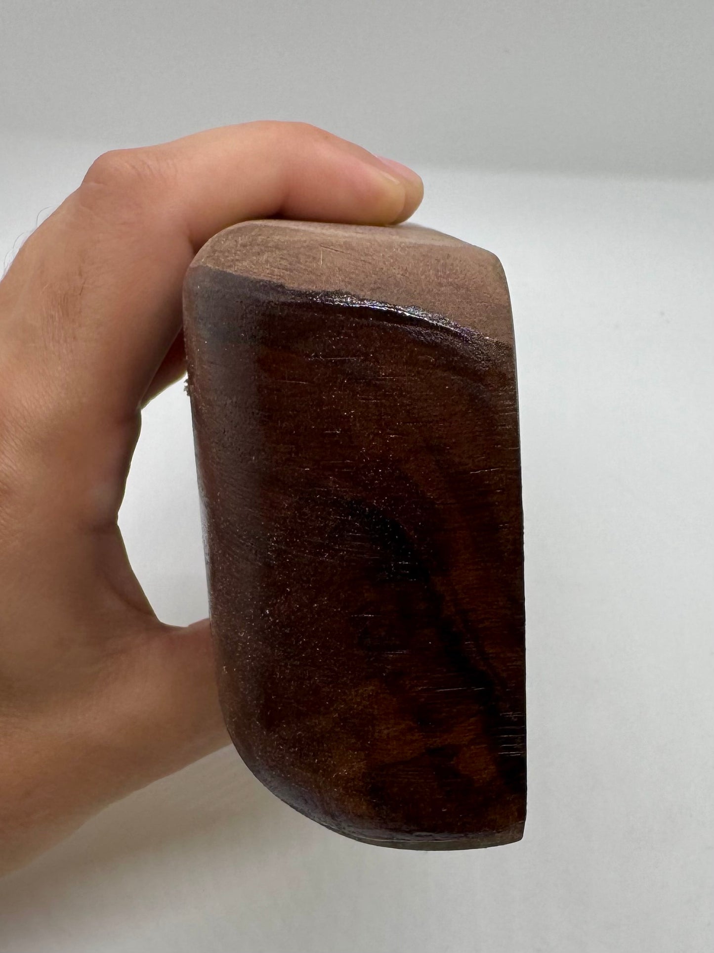 Walnut Pinch Rail - Wood Climbing Hold