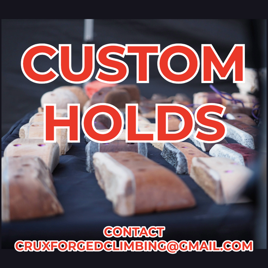 Custom Real Rock Woodie - CONTACT US cruxforgedclimbing@gmail.com