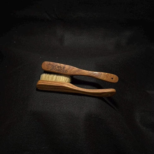 Crux Forged Rosewood Climbing Brush