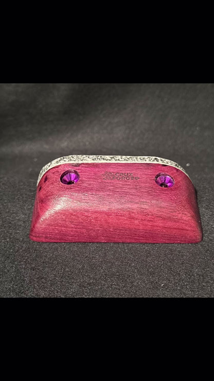 24mm, 20°-27° Incut Crimp - Granite Woodie C046